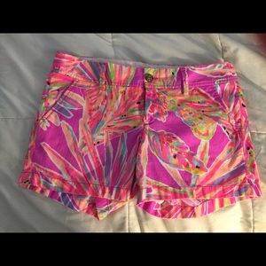 Lilly Pulitzer Callahan 5” shorts rarely worn